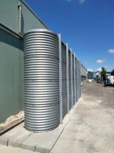 Rainwater Wall